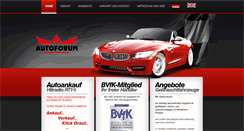Desktop Screenshot of dasautoforum.de